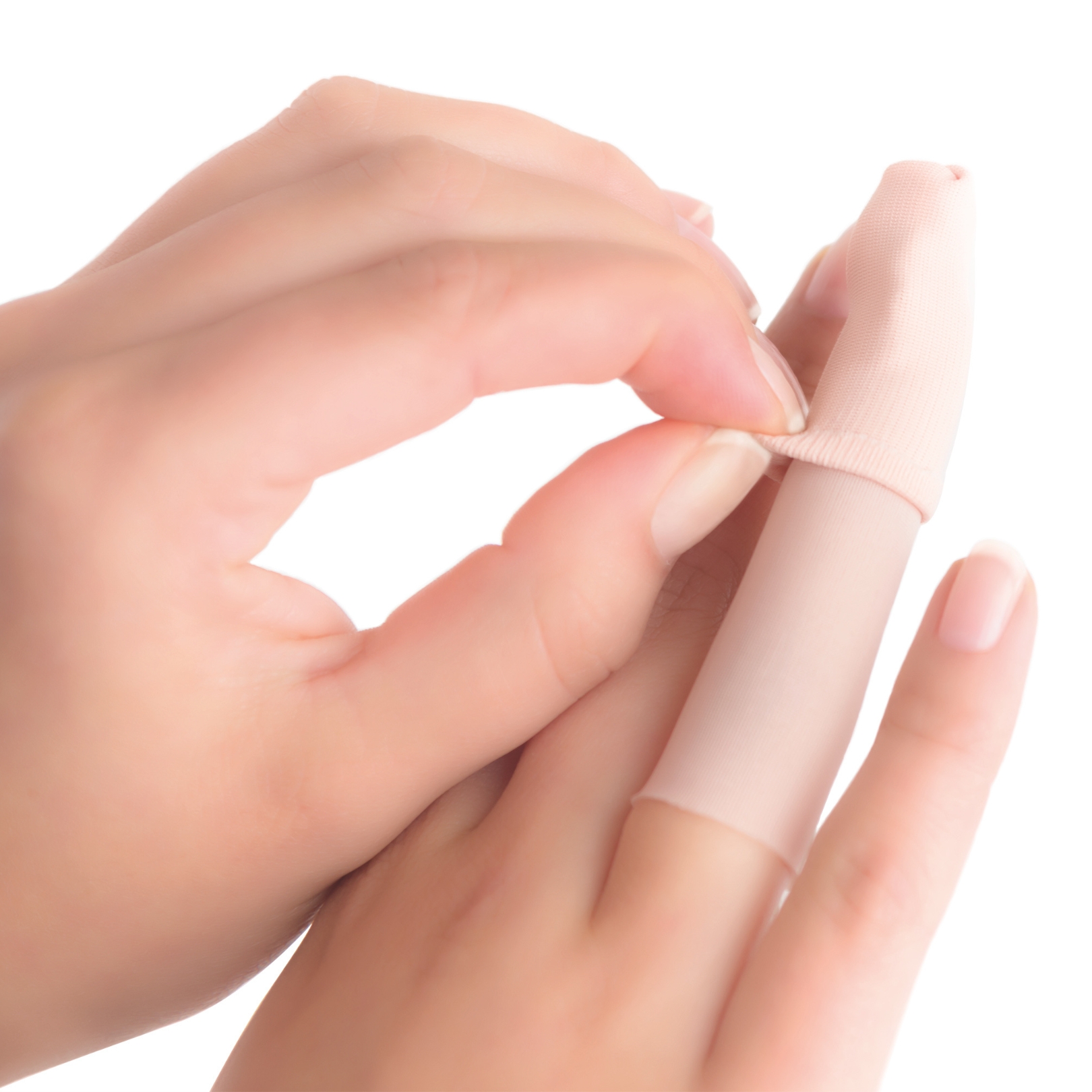Scarban silicone sheet for finger